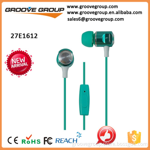 Hisonic Hot sale Good quality metal earphone ear buds cotton ear buds